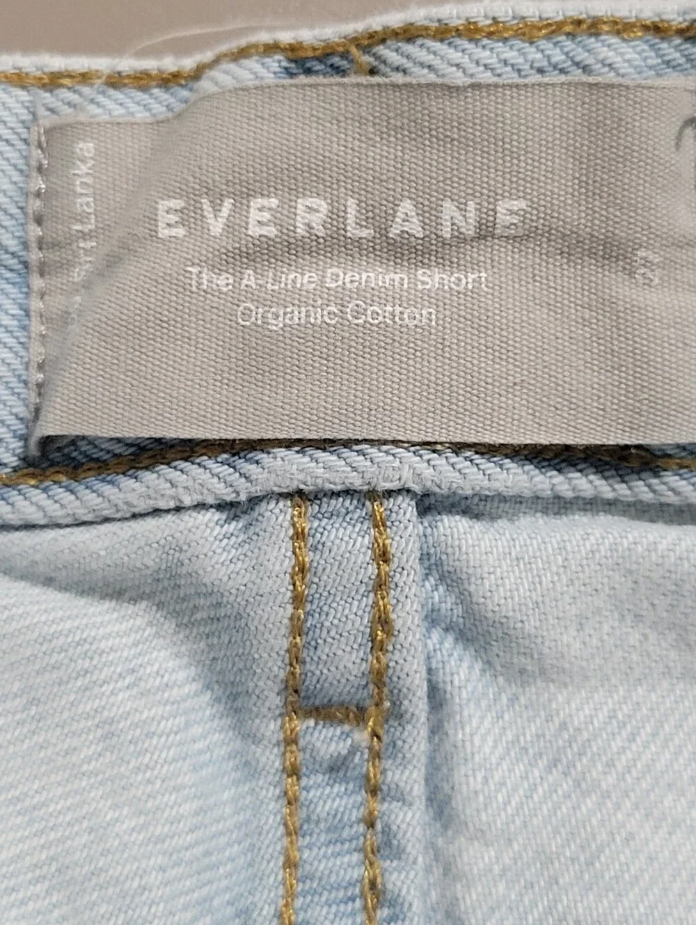 Everlane line denim